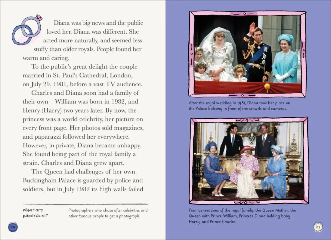 DK Life Stories Queen Elizabeth II US - Hardback
