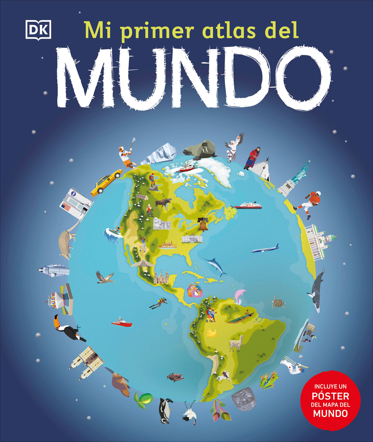 Mi primer atlas del mundo (Children's Illustrated Atlas) cover (ISBN 9780744089141)