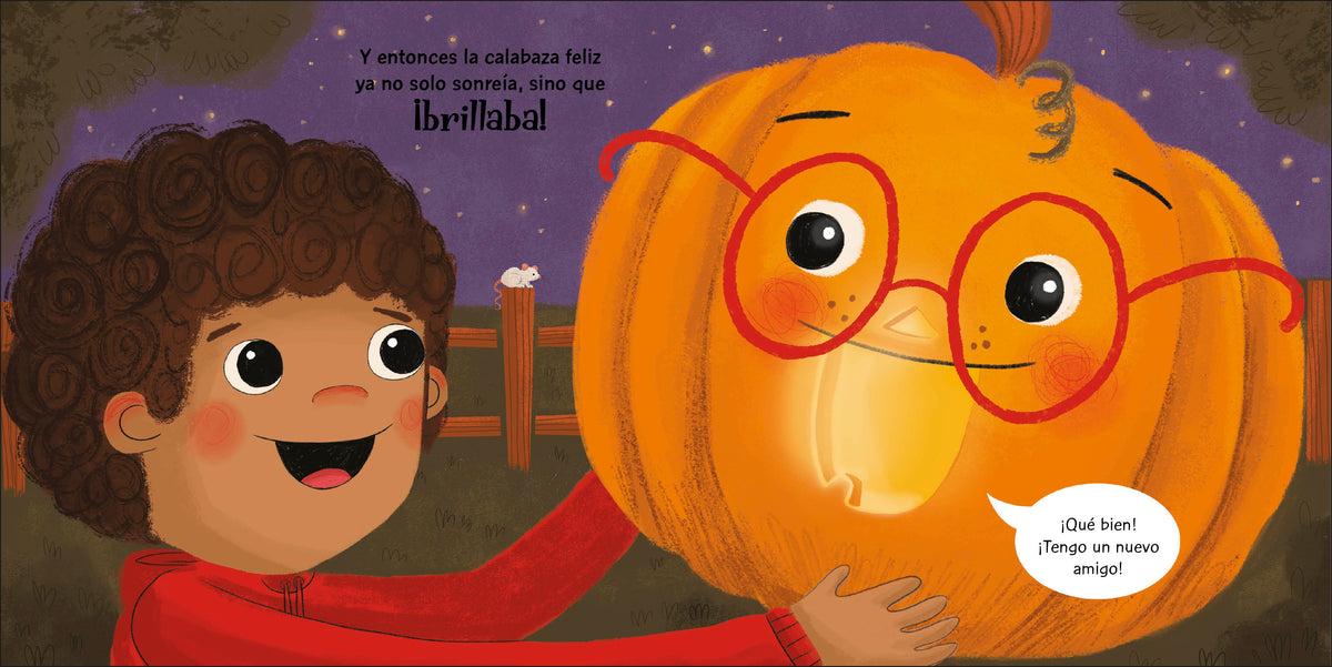 La calabaza feliz (The Happy Pumpkin) interior 3 (ISBN 9780744089165)