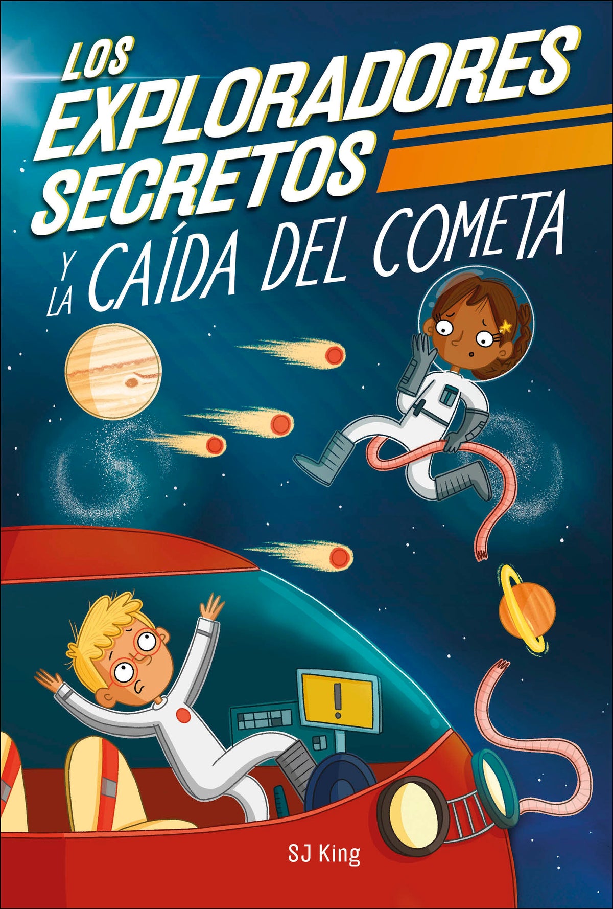 Los Exploradores Secretos y la caida del cometa (Secret Explorers Comet Collision) cover (ISBN 9780744089172)