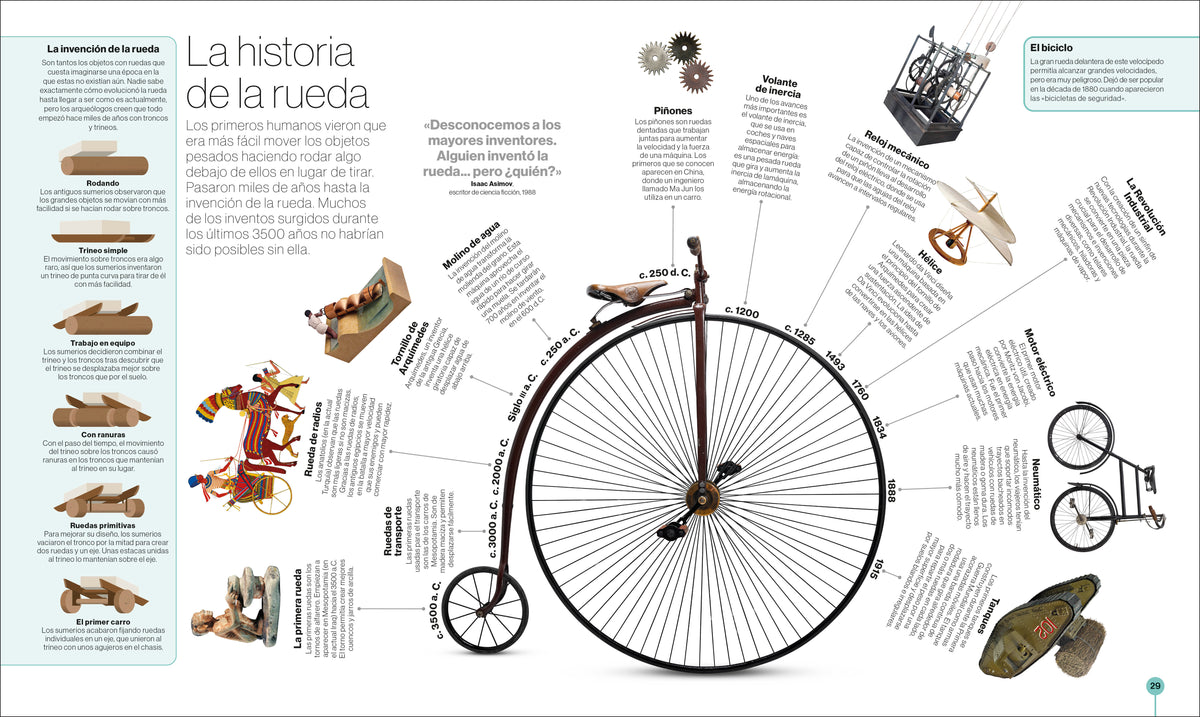 A través del tiempo (Timelines of Everything) interior 3 (ISBN 9780744089325)