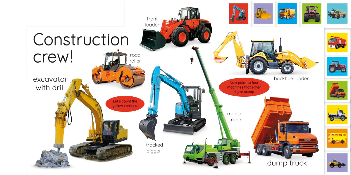 My First Trucks and Diggers US - Board book