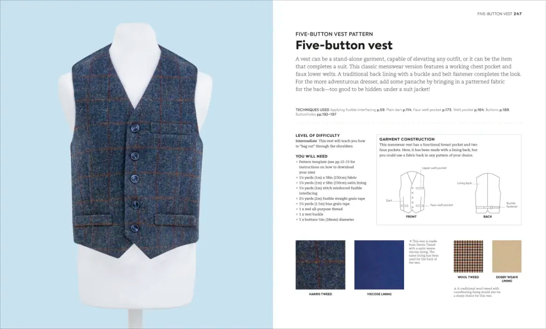 The Tailoring Book US - Hardback