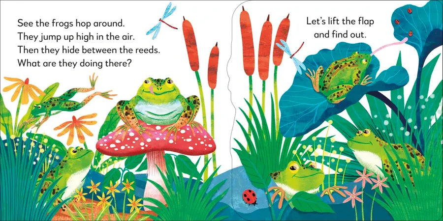 Pop-Up Peekaboo! Frog US - Board book