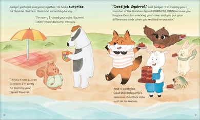 Kindness Club Squirrel Learns to Forgive US - Hardback