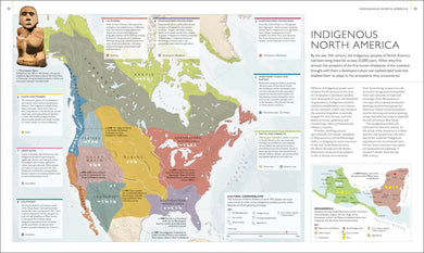 History of North America Map by Map US - Hardback
