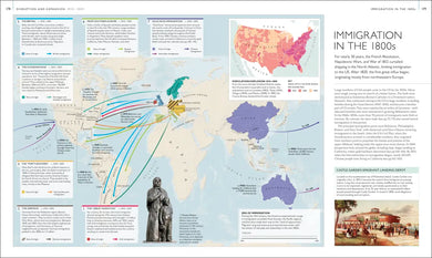 History of North America Map by Map US - Hardback