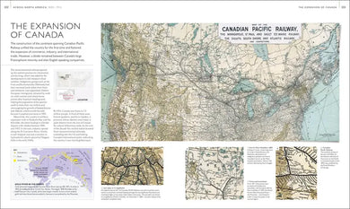 History of North America Map by Map US - Hardback