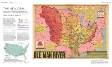 History of North America Map by Map US - Hardback