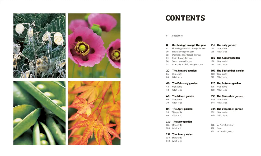 Gardening Through the Year US - Hardback