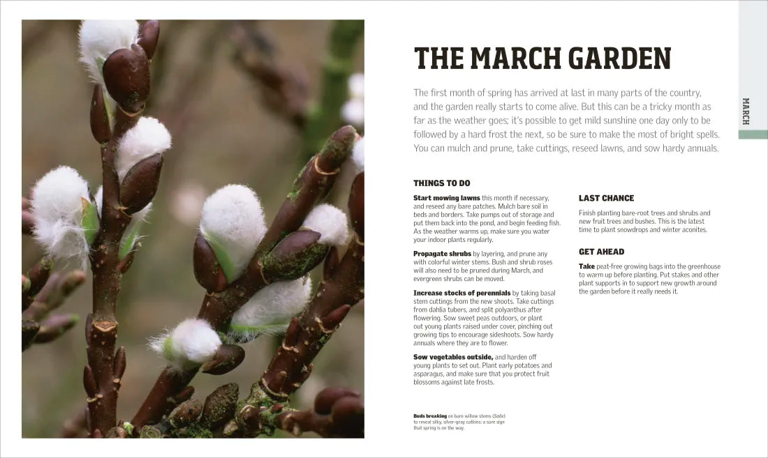 Gardening Through the Year US - Hardback