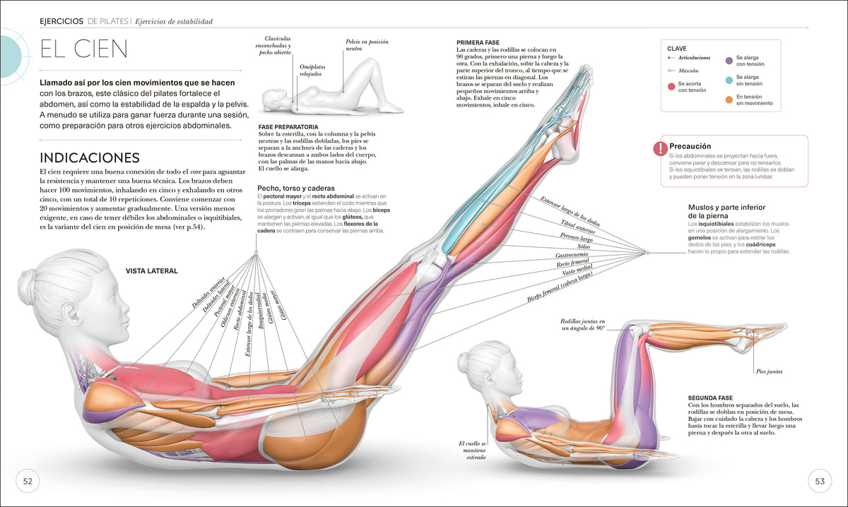 Pilates (Science of Pilates) interior 2 (ISBN 9780744093810)