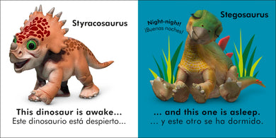 Bilingual Baby Touch and Feel Baby Dinosaur - Los dinosaurios bebé US - Board book