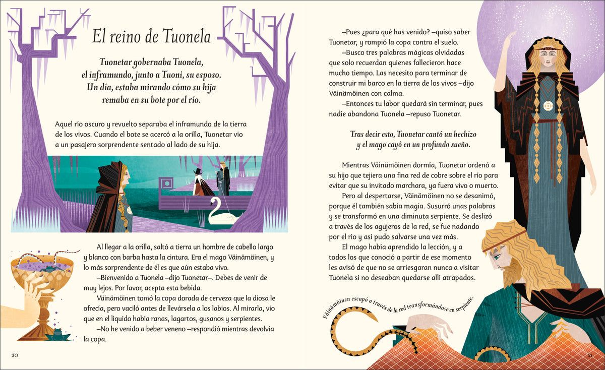 Diosas y heroínas (Goddesses and Heroines) interior 1 (ISBN 9780744094091)