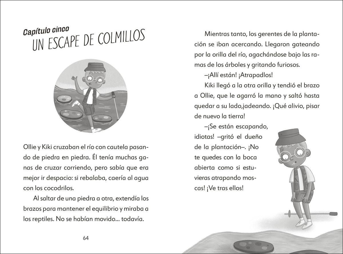 Los Exploradores Secretos y los guardaparques de la selva (Secret Explorers Rainforest Rangers) interior 1 (ISBN 9780744094152)