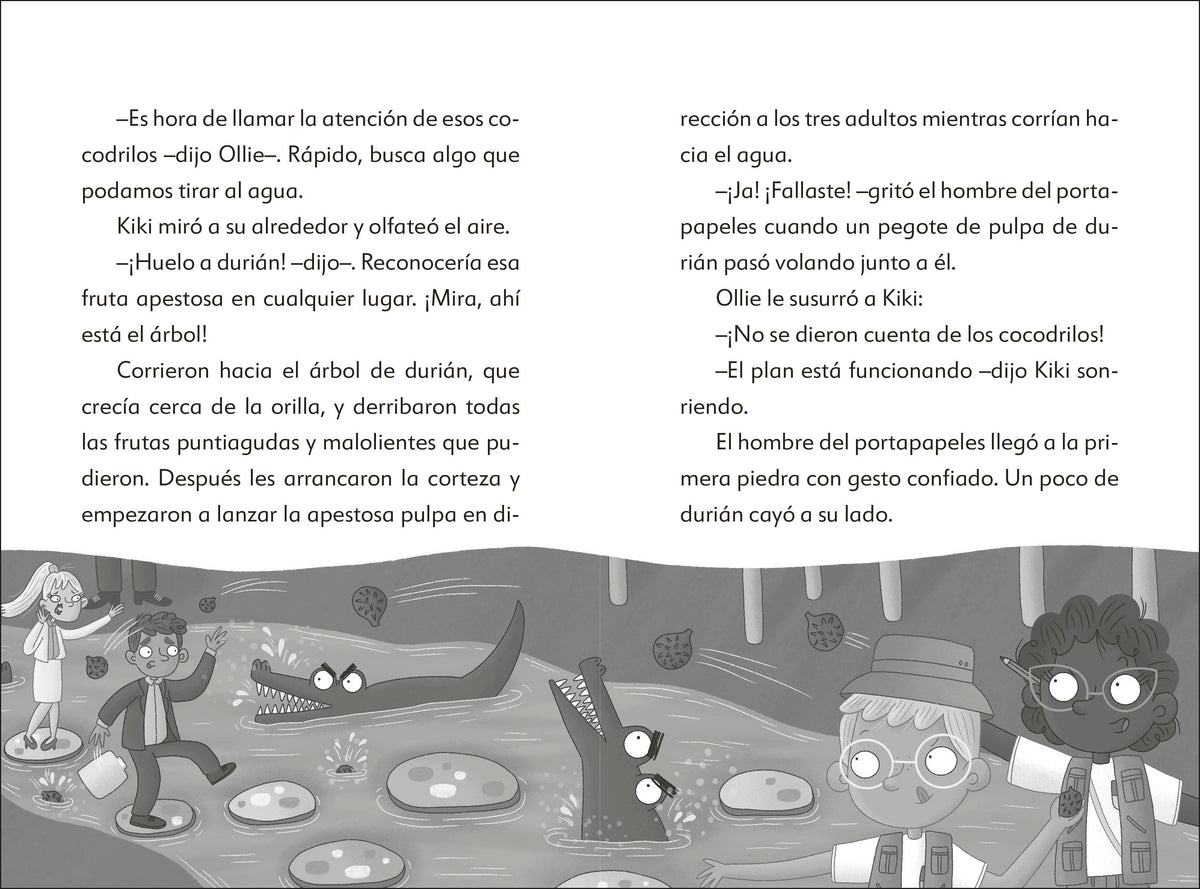 Los Exploradores Secretos y los guardaparques de la selva (Secret Explorers Rainforest Rangers) interior 2 (ISBN 9780744094152)