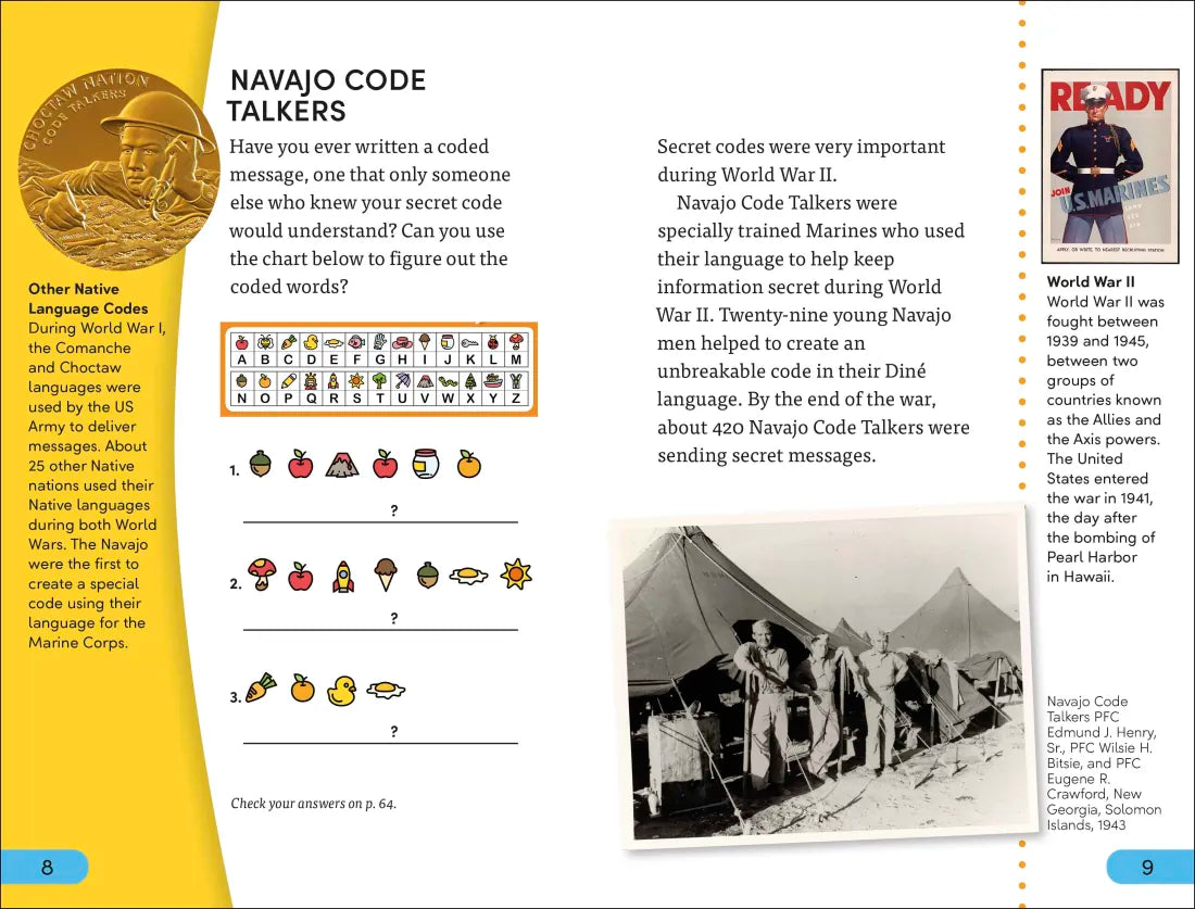 DK Super Readers Level 4 Navajo Code Talkers US - Paperback / softback