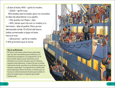 DK Super Readers Level 3 Spanish Translation Titanic - El Titanic interior 2 (ISBN 9780744094978)