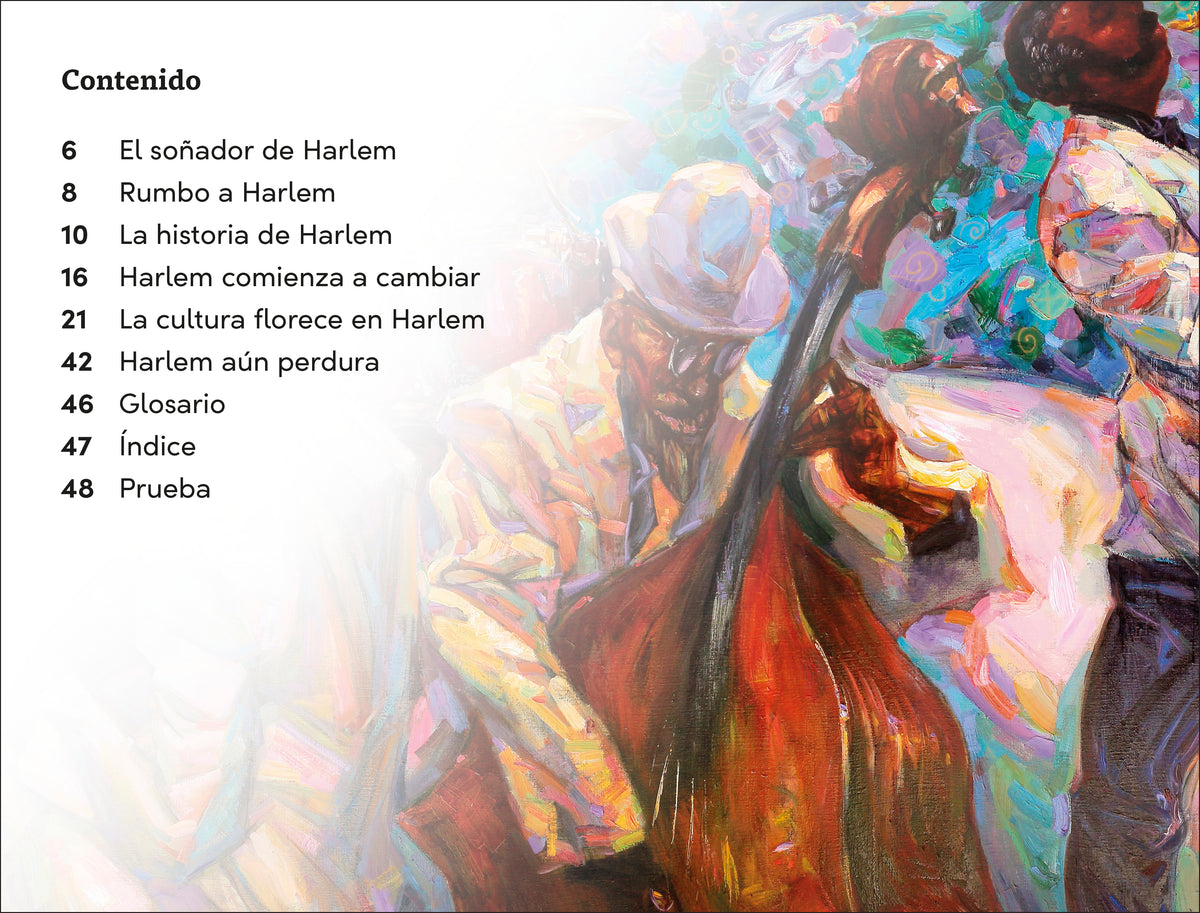 DK Super Readers Level 3 Spanish Translation Harlem Renaissance - El Renacimiento de Harlem interior 1 (ISBN 9780744095005)