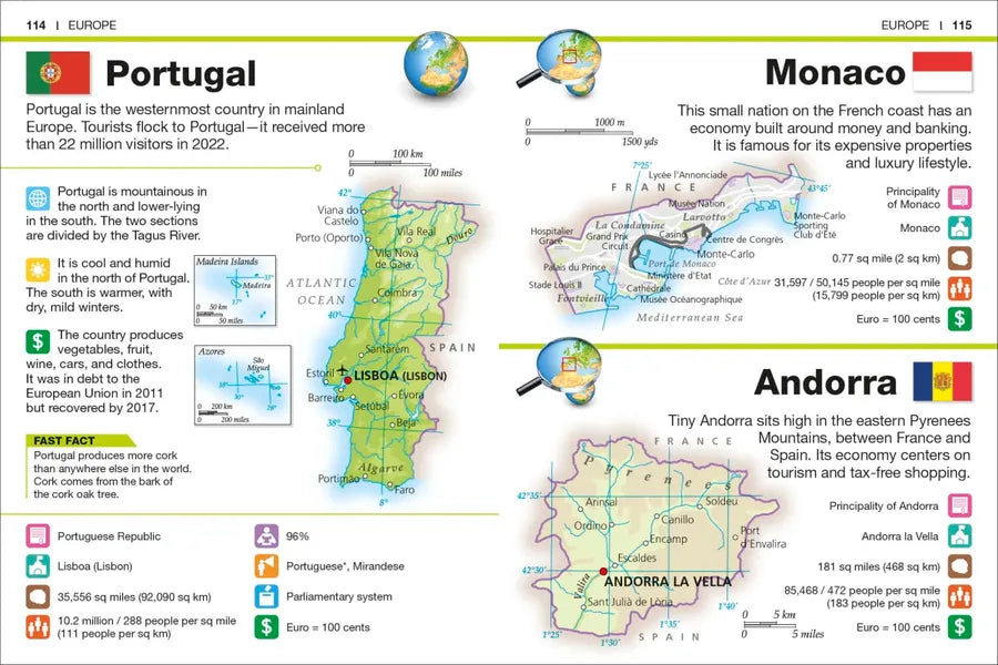 Pocket Genius Countries of the World US - Paperback / softback