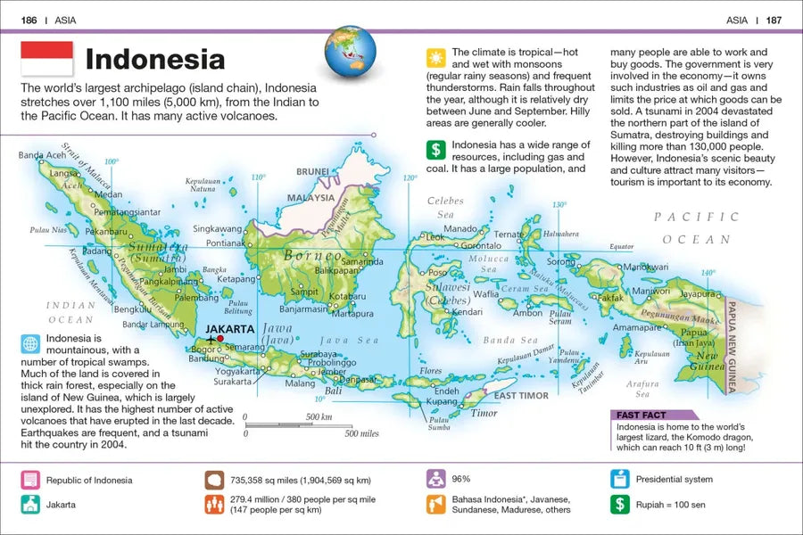 Pocket Genius Countries of the World US - Paperback / softback