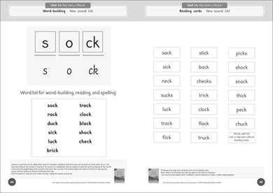 Phonic Books Dandelion Readers Reading and Writing Activities Set 2 Units 11-20 Twin Chimps (Two Letter Spellings sh, ch, th, ng, qu, wh, -ed, -ing, -le) US - Paperback / softback