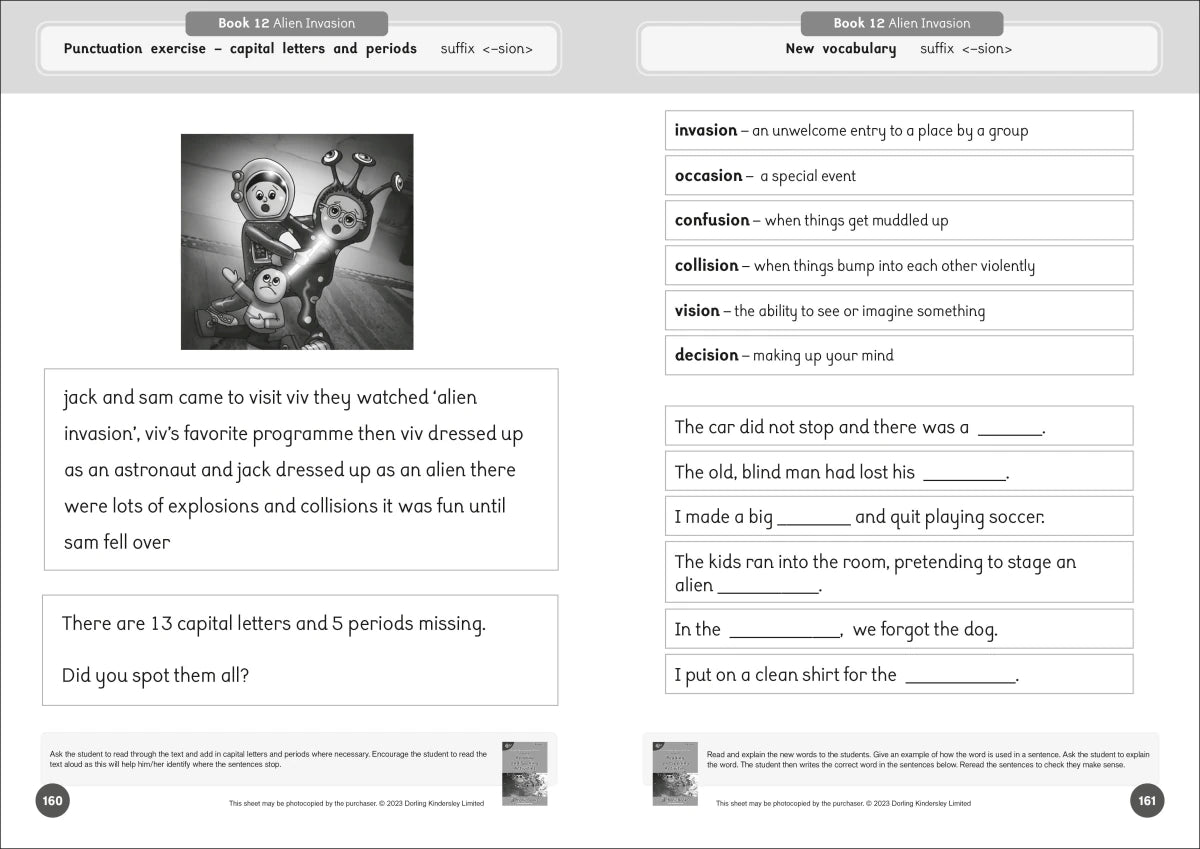 Phonic Books Dandelion Readers Reading and Spelling Activities Further Spellings and Suffixes Level 4 US - Paperback / softback