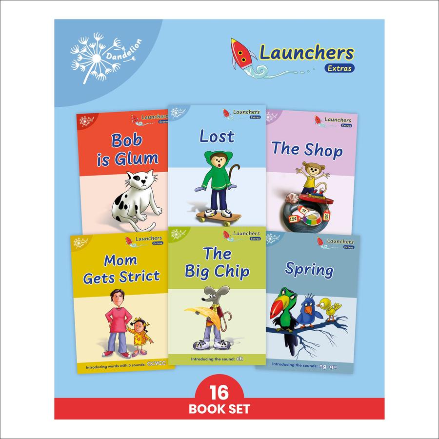 Phonic Books Dandelion Launchers Extras Stages 8-15 Lost (Blending 4 and 5 Sound Words, Two Letter Spellings ch, th, sh, ck, ng)-Children’s / Teenage fiction: School stories-買書書 BuyBookBook