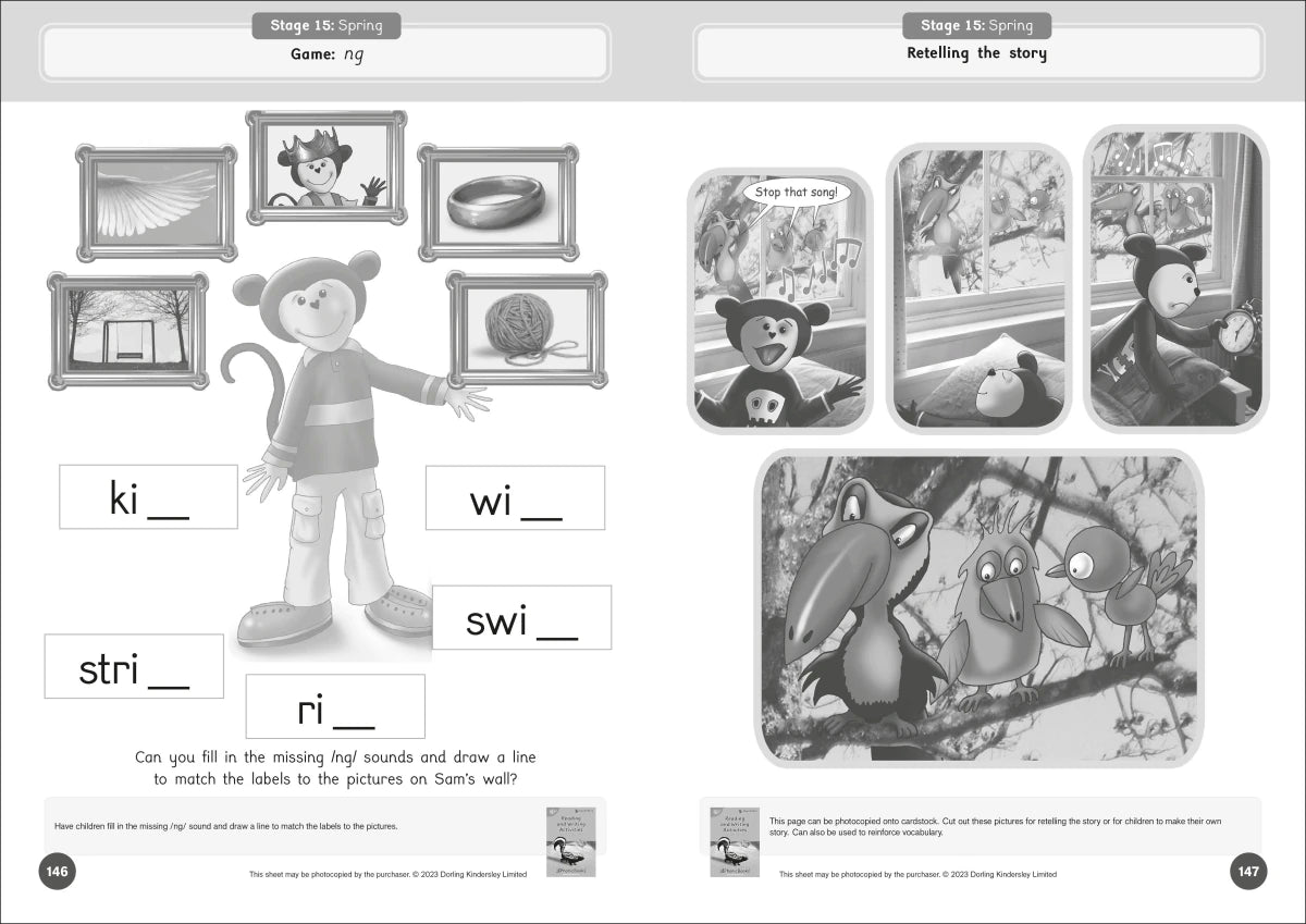 Phonic Books Dandelion Launchers Extras Reading and Writing Activities for Stages 8-15 US - Paperback / softback