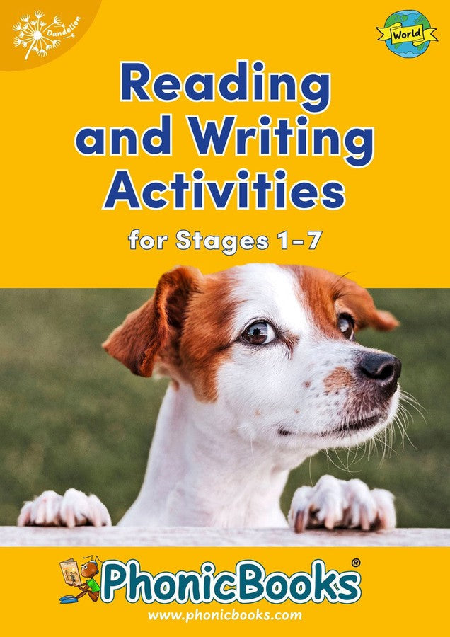 Phonic Books Dandelion World Reading and Writing Activities for Stages 1-7 (Alphabet Code)-Children’s interactive and activity books and kits-買書書 BuyBookBook