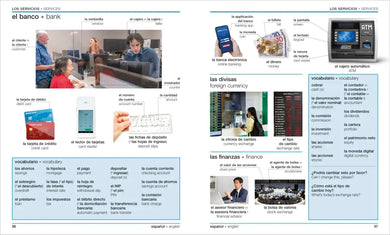 Spanish English Bilingual Visual Dictionary US - Paperback / softback