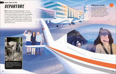I Flew Around the World US - Hardback