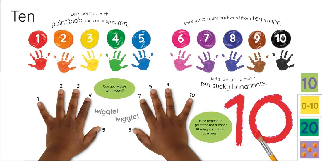 My First Numbers: Let's Get Counting! US - Board book
