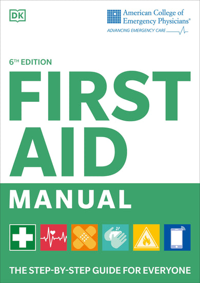 ACEP First Aid Manual cover (ISBN 9780744098525)
