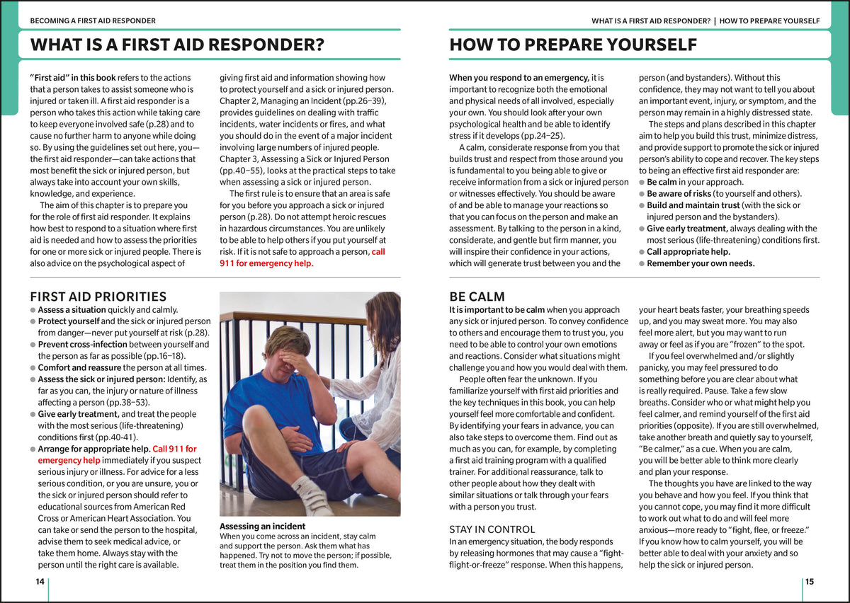 ACEP First Aid Manual interior 1 (ISBN 9780744098525)