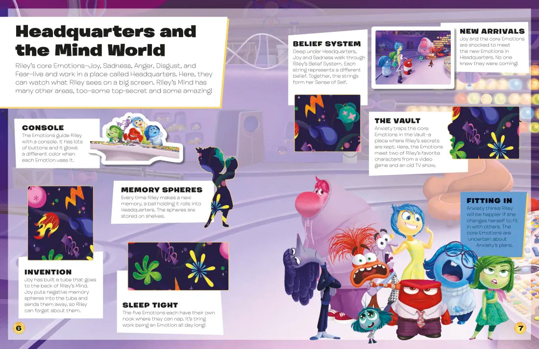 Disney Pixar Inside Out 2 Ultimate Sticker Book US - Paperback / softback