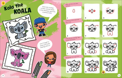Draw with Art for Kids Hub Animals US - Paperback / softback