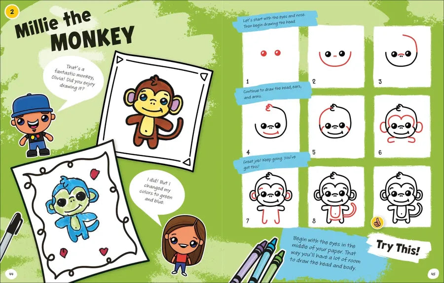 Draw with Art for Kids Hub Animals US - Paperback / softback