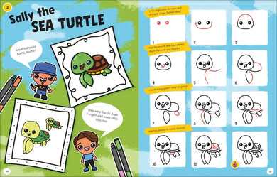 Draw with Art for Kids Hub Animals US - Paperback / softback