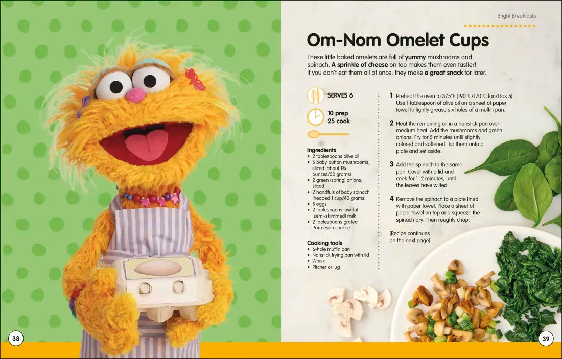 Sesame Street Let's Cook Together US - Hardback