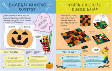 The LEGO Halloween Games Book US - Multiple-component retail product