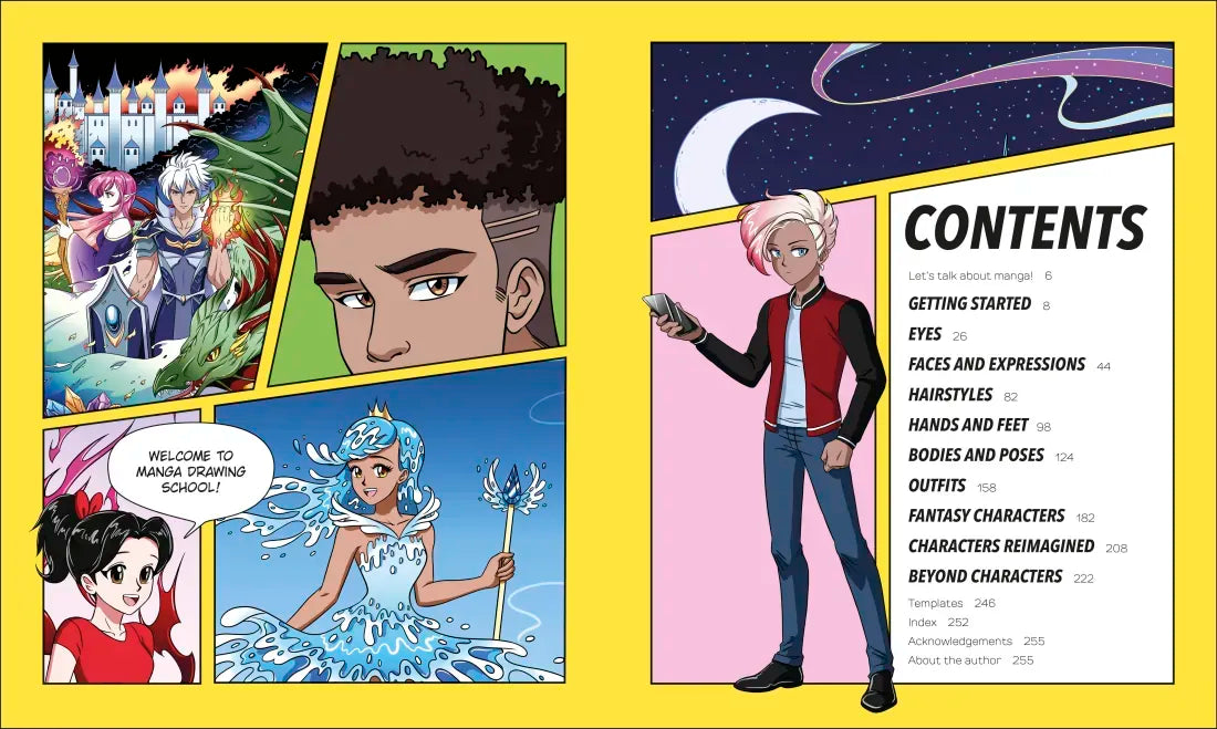 Manga Drawing School US - Hardback