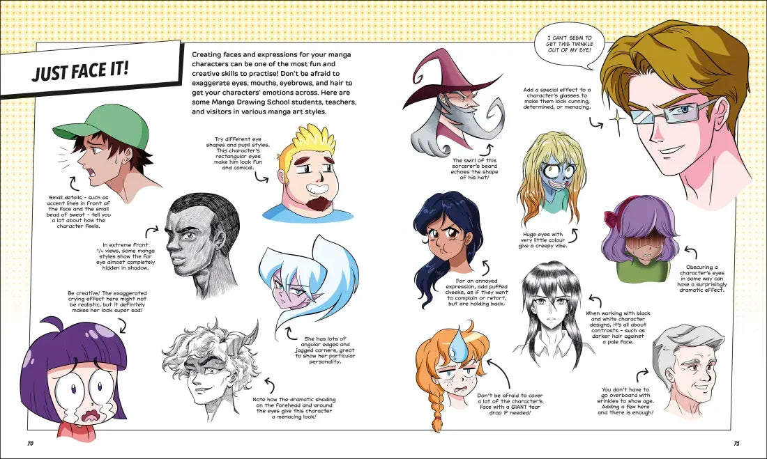 Manga Drawing School US - Hardback