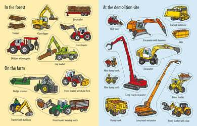 First Sticker Book Diggers GB - Paperback / softback