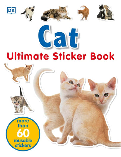 Ultimate Sticker Book: Cat-Children’s interactive and activity books and kits-買書書 BuyBookBook