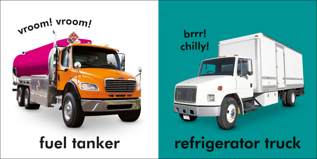 Baby Touch and Feel: Trucks US - Board book