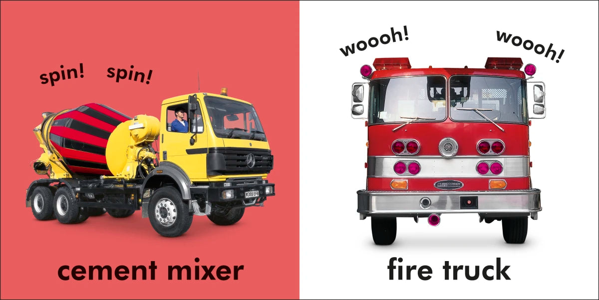Baby Touch and Feel: Trucks US - Board book