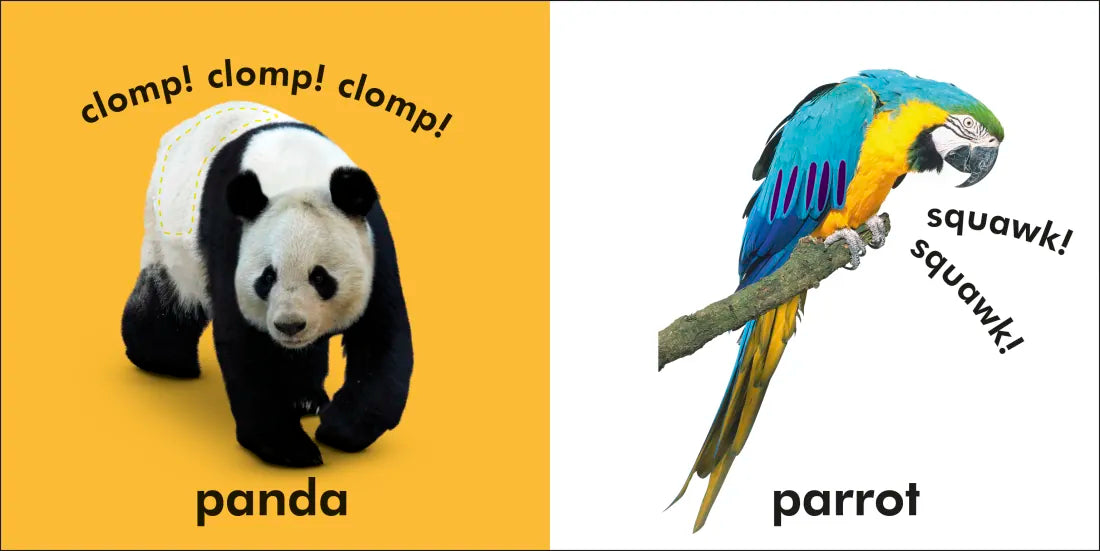 Baby Touch and Feel: Wild Animals US - Board book