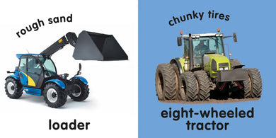 Baby Touch and Feel: Tractor US - Board book