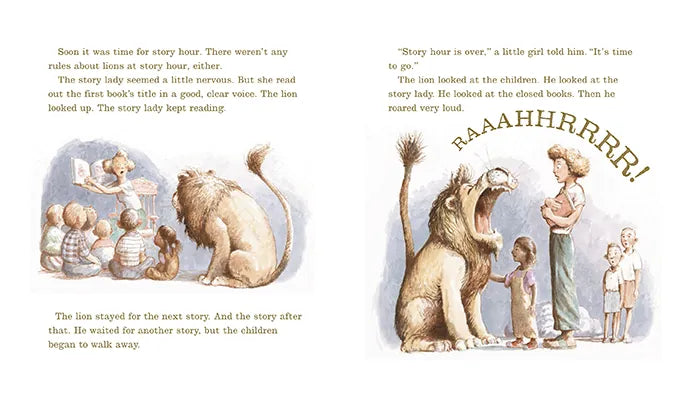 Library Lion US - Hardback